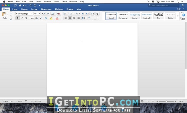 microsoft office 2016 for mac download free